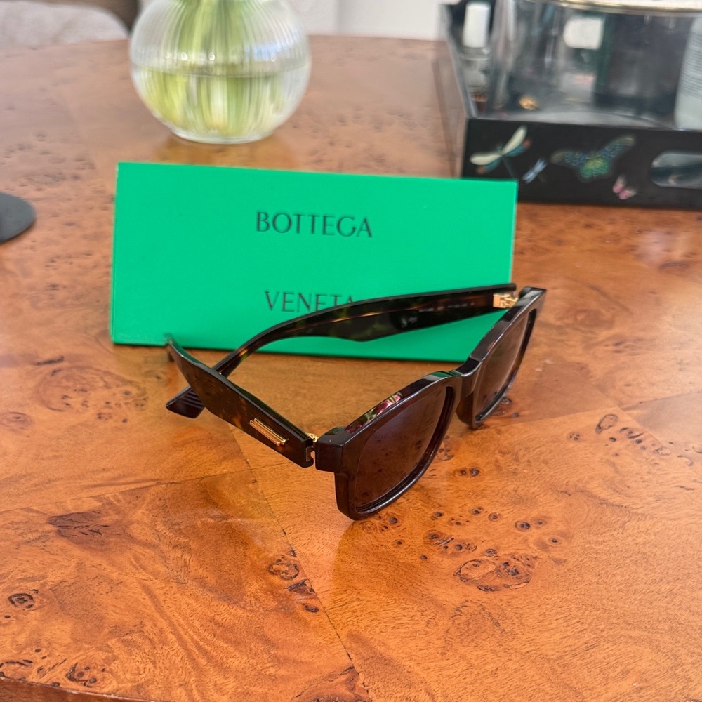 Bottega Veneta 53MM Havana Sunglasses